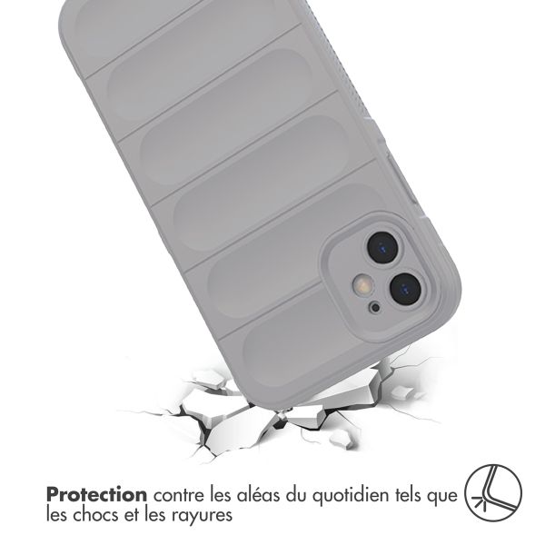 imoshion Coque arrière EasyGrip iPhone 11 - Gris