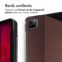 Accezz Coque tablette Classic Apple iPad Pro 12.9 (2022) / Pro 12.9 (2021) / Pro 12.9 (2020) - Marron