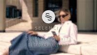 Selencia ﻿Coque design en silicone avec cordon amovible Apple iPhone 12 Pro Max - Irregular Check Black