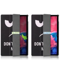 imoshion Coque tablette Design Trifold Lenovo Tab P11 / P11 Plus - Don't touch