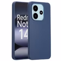 imoshion Coque Couleur Xiaomi Redmi Note 14 (4G) - Bleu foncé