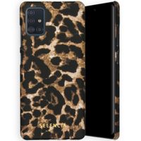 Selencia Coque Maya Fashion Samsung Galaxy A51 - Brown Panther