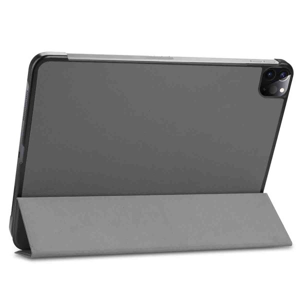 imoshion Coque tablette Trifold Apple iPad Pro 12.9 (2018/2020/2021/2022) - Gris