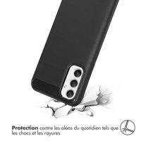 imoshion Coque Brushed Samsung Galaxy A34 (5G) - Noir