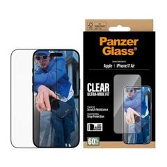 PanzerGlass Protection d'écran Ultra-Wide Fit Anti-bactérienne avec applicateur Apple iPhone Air
