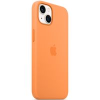 Apple Coque en silicone MagSafe Apple iPhone 13 Mini - Marigold