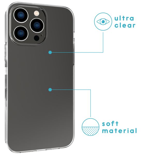 imoshion Softcase Back Cover Apple iPhone 14 Pro Max - Transparent