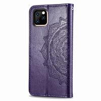 Etui de téléphone portefeuille Mandala Apple iPhone 11