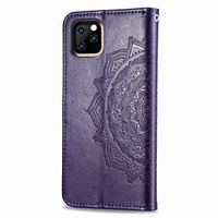 Etui de téléphone portefeuille Mandala iPhone 11