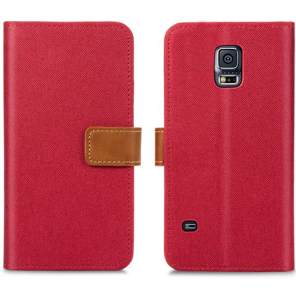 imoshion Étui de téléphone Canvas Luxe Galaxy S5 (Plus) / Neo