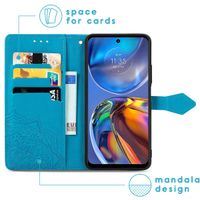 imoshion Etui de télephone Mandala Motorola Moto E32 / E32s - Turquoise