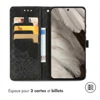imoshion Etui de télephone Mandala Google Pixel 8 - Noir