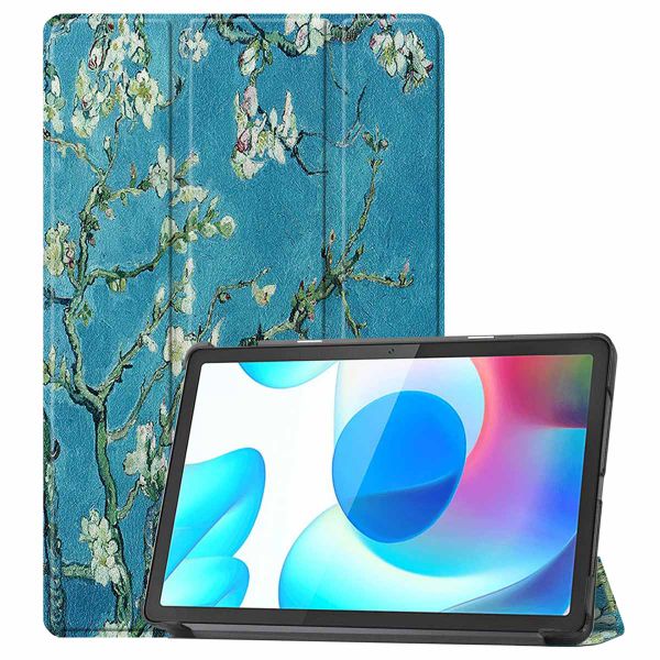 imoshion Coque tablette Design Trifold Realme Pad - Green Plant