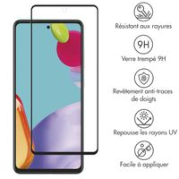 Accezz Protection d'écran en verre trempé Full Cover Samsung Galaxy A52(s) (5G/4G) / A53