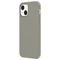 Valenta Coque en cuir Luxe iPhone 13 Mini - Gris