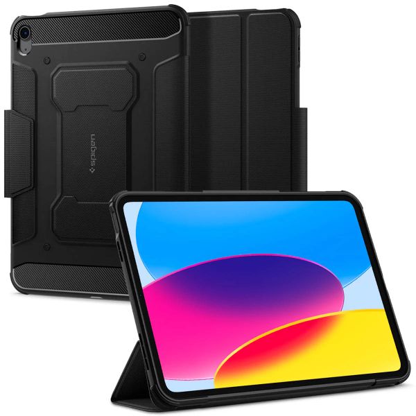 Spigen Coque tablette Rugged Armor Pro iPad 10 (2022) 10.9 pouces - Noir