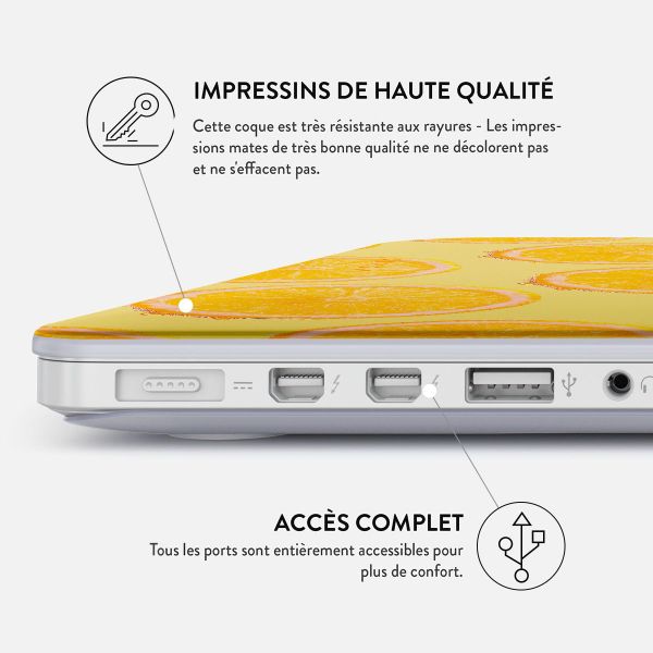Burga Coque Rigide pour Apple MacBook Pro 16 pouces (2021) / Pro 16 pouces (2023) M3 chip - Bitter
