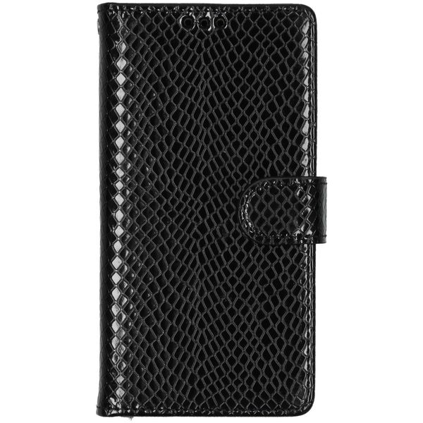 Etui de téléphone imprimé de serpent iPhone X / Xs - Noir