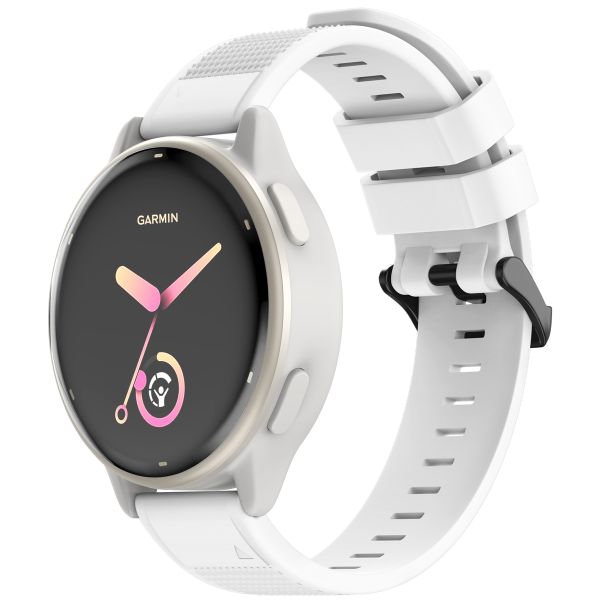 imoshion Bracelet QuickFit® en silicone  - Connexion Garmin 22 mm - Blanc