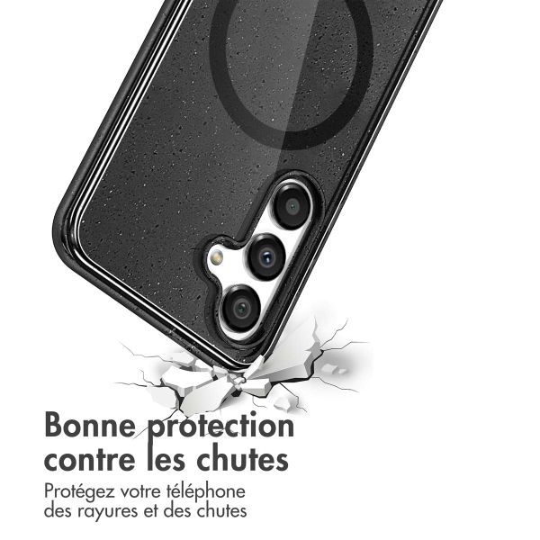 imoshion Coque Sparkle avec MagSafe Samsung Galaxy S25 - Noir