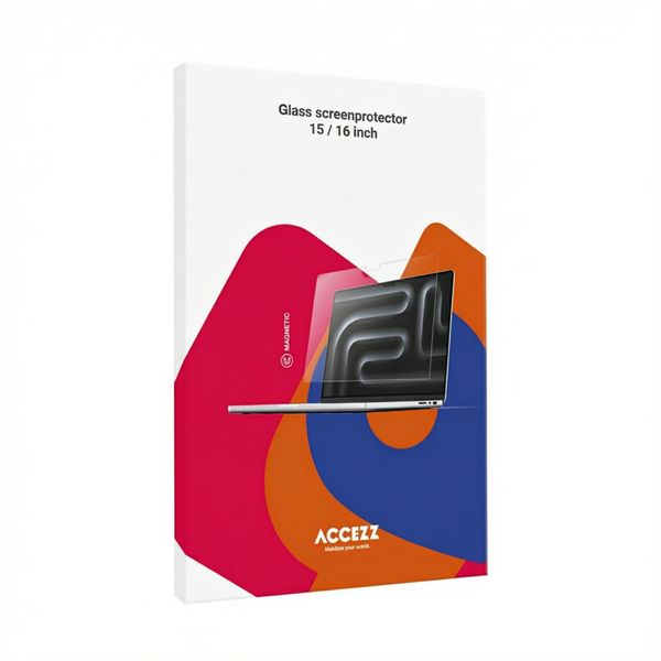 Accezz Protecteur d'écran en verre Apple MacBook Air 15 pouces (2023 / 2024 M3 chip / 2025 M4 chip)