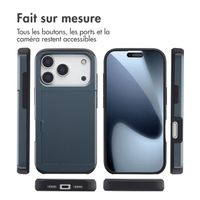 imoshion Coque arrière avec porte-cartes Apple iPhone 17 Pro - Bleu foncé