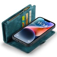 CaseMe Etui de téléphone de luxe en cuir deux iPhone 14 - Vert