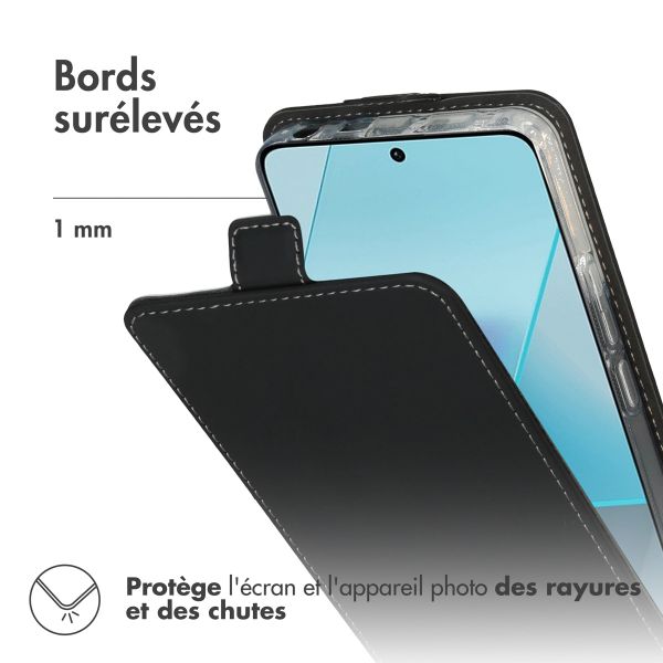 Accezz Étui à rabat Xiaomi Redmi Note 13 Pro (5G) / Poco X6 - Noir