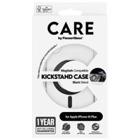 CARE by PanzerGlass Coque Kickstand MagSafe iPhone 16 Plus - Noir