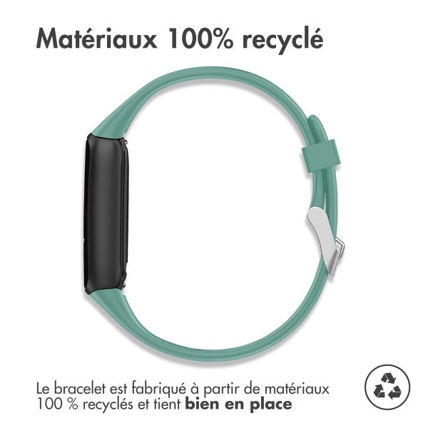 imoshion Bracelet en silicone le Fitbit Luxe - Vert