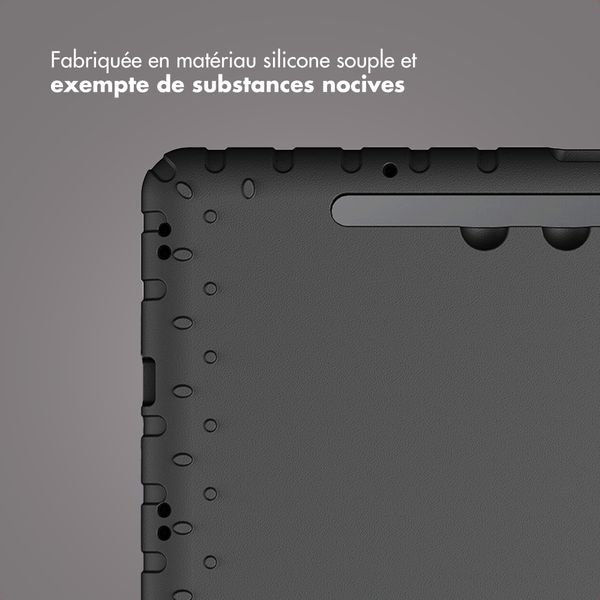 imoshion Coque kidsproof avec poignée Samsung Galaxy Tab S11 / S9 11.0 pouces / S10 Lite / S10 FE / S9 FE 10.9 pouces - Noir