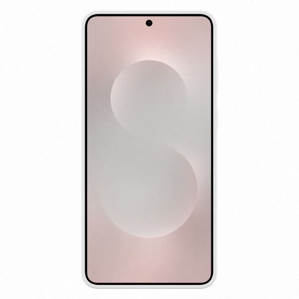 Samsung Original Coque en silicone Samsung Galaxy S25 Edge - Light Grey