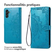 imoshion Etui de télephone Mandala Samsung Galaxy A25 (5G) - Turquoise