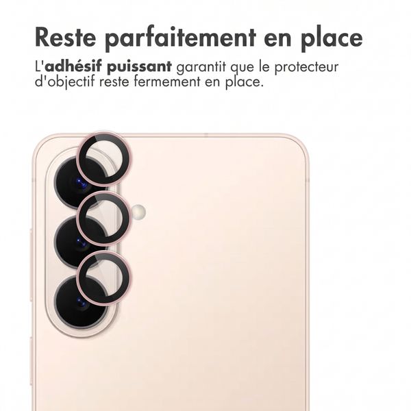 imoshion Lot de 2 protections d'objectif de caméra Samsung Galaxy S26 / S26 Plus - Pink Gold