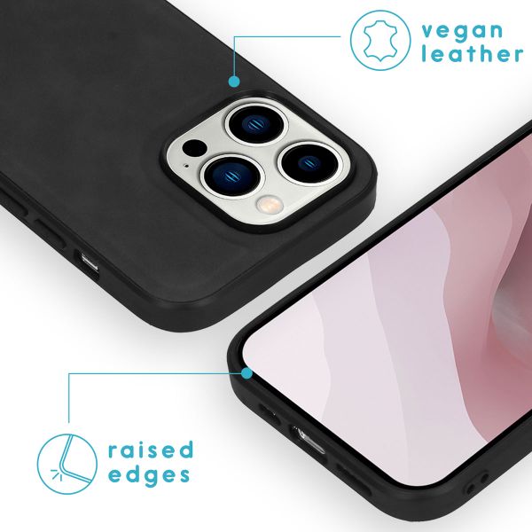 imoshion Etui de télephone luxe 2-en-1 amovible Apple iPhone 14 Pro - Noir