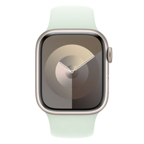 Apple Bracelet Sport Apple Watch Series 1 t/m 9 / SE (38/40/41 mm) | Series 10 / 11 (42 mm) - Taille M/L - Soft Mint