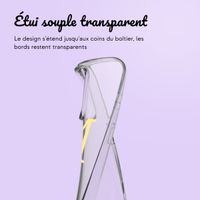 Coque personnalisée avec une lettre iPhone 15 - Transparent