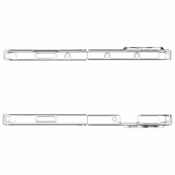 Spigen Coque Crystal Hybrid Samsung Galaxy Z Fold 5 - Transparent