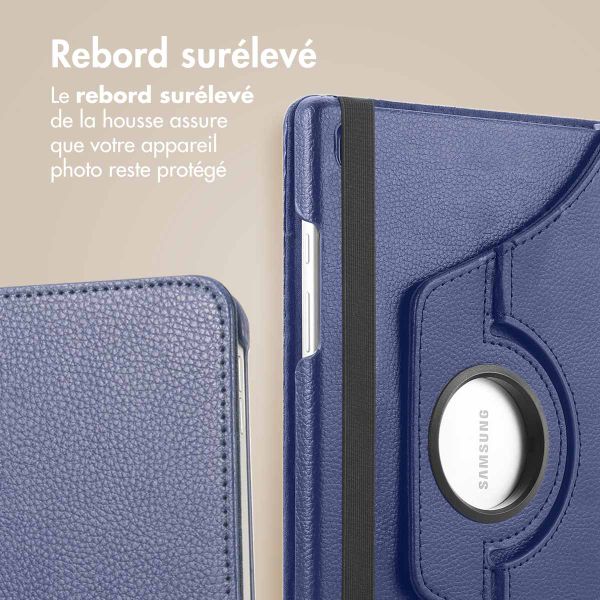 imoshion Coque tablette rotatif à 360° Samsung Galaxy Tab S5e - Bleu foncé