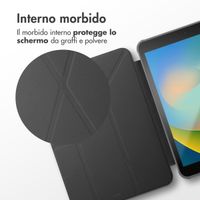 imoshion Coque tablette Origami Apple iPad 9 (2021) 10.2 pouces / iPad 8 (2020) 10.2 pouces / iPad 7 (2019) 10.2 pouces - Noir
