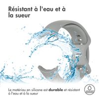 imoshion Bracelet en silicone⁺ Google Pixel Watch / Watch 2 / Watch 3 / Watch 4 (41 mm) - Taille S - Gris