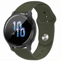imoshion Bracelet sport en silicone  - Connexion universelle 22 mm - Olive Green