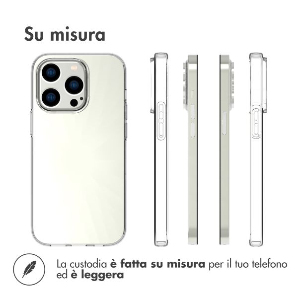 Accezz Coque Clear Apple iPhone 14 Pro - Transparent
