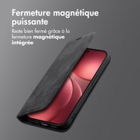 imoshion Étui de téléphone portefeuille Slim Oppo Find X9 - Noir