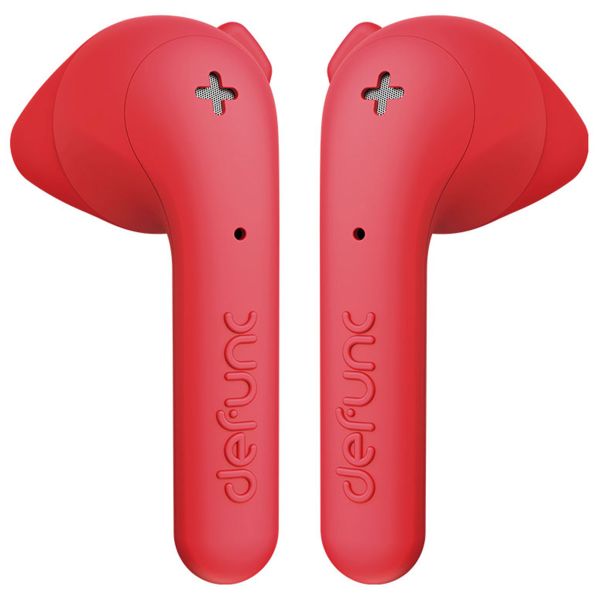 Defunc True Basic - Écouteurs sans fil - Écouteurs sans fil Bluetooth - Rouge