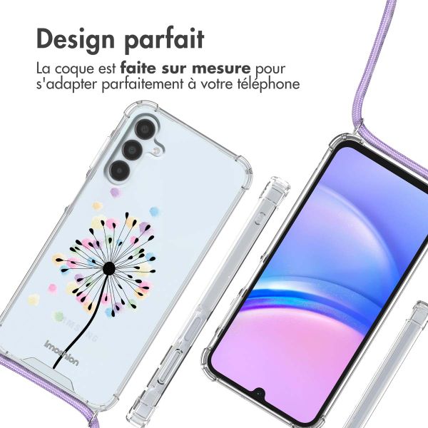 imoshion Coque Design avec cordon Samsung Galaxy A15 (5G/4G) - Sandstone Dandelion