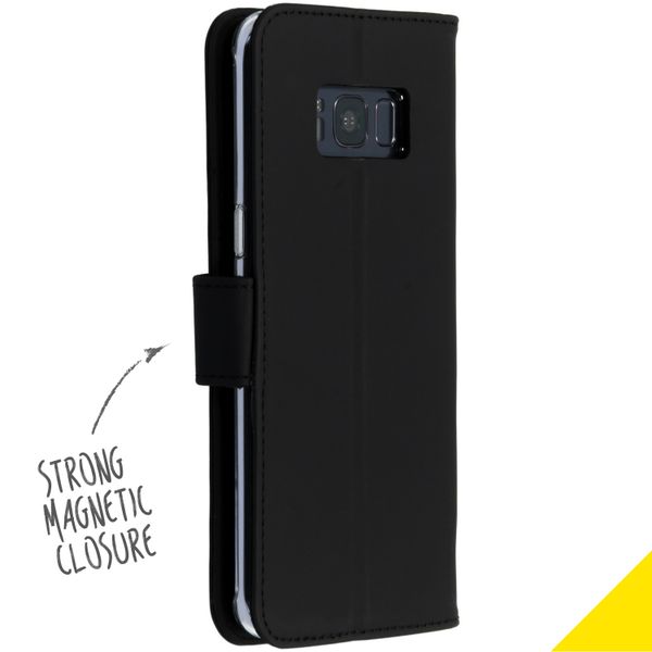 Accezz Étui de téléphone Wallet Samsung Galaxy S8 - Noir