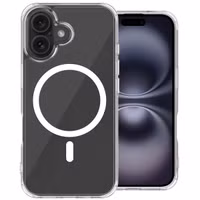 imoshion Coque arrière avec MagSafe Apple iPhone 16 - Transparent