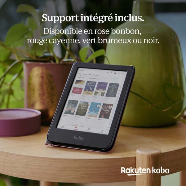 Kobo SleepCover Kobo Clara Colour / BW - Cayenne Red