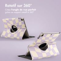 imoshion Coque tablette Design rotatif à 360° iPad 9 (2021) / iPad 8 (2020) / iPad 7 (2019) 10.2 pouces - Dancing Cubes